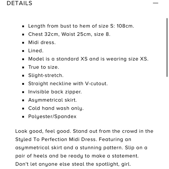 Hello molly styled to perfection midi dress blue NWT NEVER WORN - Picture 4 of 9